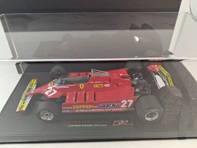 GP Replicas Ferrari 126 CX #27 Gilles Villeneuve Long Beach 1981 1/18 GP76A - Immagine 1 di 4