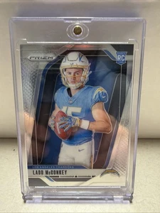 2024 Panini Prizm - Rookie Variations Ladd McConkey #24 Silver Prizm RC - Bild 1 von 2