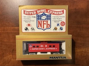 Mantua HO Scale Caboose 726-900 NFL Super Bowl Express 1992 (A6) - Bild 1 von 9