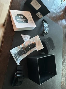 Smartwatch Herren Damen Fitness Tracker Fitnessuhr mit Schrittzähler, Blutdruck - Bild 1 von 2