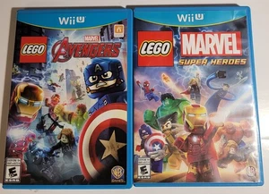 2 LEGO Marvel Games (Wii U) Marvel Avengers + Marvel Super Heroes - 2 Games - Bild 1 von 9