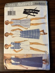Butterick Sewing Pattern #4551 - Misses' Petite Top, Skirt & Shorts- Size 6,8,10 - Picture 1 of 5
