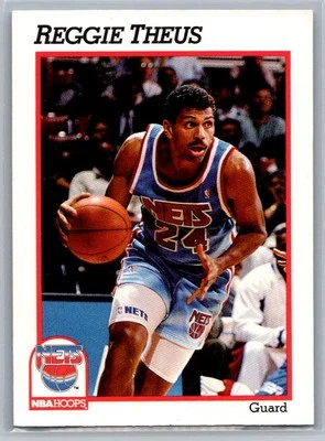1991-92 Hoops #138 Reggie Theus - Image 1 of 2