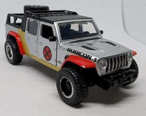 Jada Toys Marvel X-Men Silver Jeep Gladiator Rubicon Loose Diecast 1:32 2022 - Picture 1 of 6