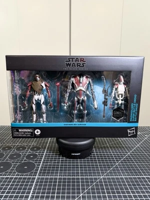 Star Wars Black Series MagnaGuard, Super Battle Droid, Battle Droid Pack de 3 Foto 1 de 4