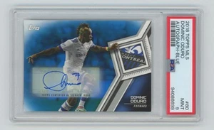 2018 Topps Mls Blue Auto Dominic Oduro /50 PSA 9 #80 - Picture 1 of 2