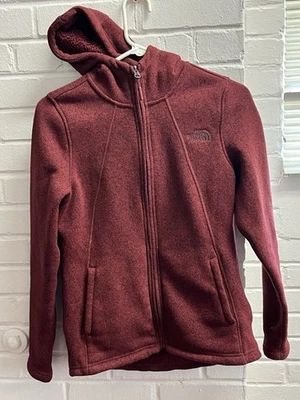 Sudadera con Capucha Mujer The North Face Gordon Lyons Borgoña Cremallera Completa Talla S/p Foto 1 de 4