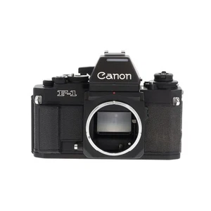 Canon F-1N (Latest) 35mm Film SLR Camera Body, Black, with AE Finder - Picture 1 of 7