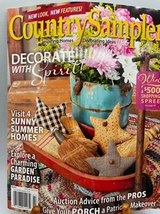 Country Sampler Inspiring Homes Decorating Ideas New Look New Features - Picture 1 of 3