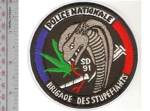 France National Police Drug Enforcement Administration DEA SD 91 Brigade des Stu