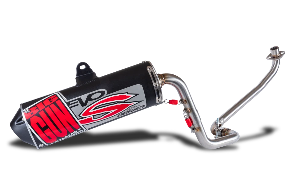 Sistema completo de escape Big Gun Honda Grom (21-22) EVO S (montaje alto) Foto 1 de 1