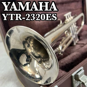 YAMAHA Trumpet YTR-2320ES w/Hard Case,mouthpiece USED From Japan - Picture 1 of 17