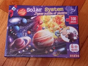 Puzzles for Kids Ages 4-10 Boys Girls 100 Piece Solar System Elementary School - Picture 1 of 6