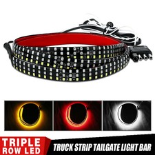 1.5m 3Row LED Rücklicht Stripe Streifen Blinker Lauflicht Turn Signal Offroad 1X