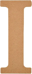 Wood Unfinished Letter, 8" Wooden Surface Perfect for DIY Arts and Crafts Projec - Picture 1 of 7