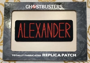 2016 CRYPTOZOIC GHOSTBUSTERS Ron Alexander TOTALLY FABRICATED REPLICA PATCH H8 - Picture 1 of 2