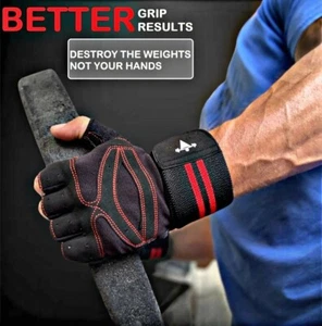 LTrevFit Guantes deportivos para entrenamiento Gym Cross Strength Training Pull Ups Bar Xfit - Imagen 1 de 33