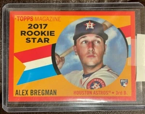 2017 Topps Magazine Rookie Star #RS-10 Alex Bregman Orange Red RC 22/25 MINT - Bild 1 von 3
