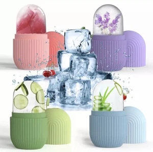 Silicone Ice Face Roller Skin Care Face Massager Ice Cube Mould Face Cooling - Picture 1 of 5