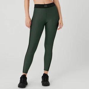 Alo Yoga Airlift High-Waist 7/8 Line Up Legging Dark Cactus XS - Bild 1 von 9