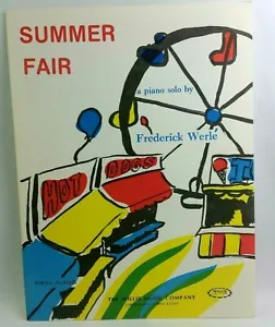 FERIA DE VERANO Partitura para piano solo de Frederick Werle - Willis Music Co - 1989 - Imagen 1 de 4