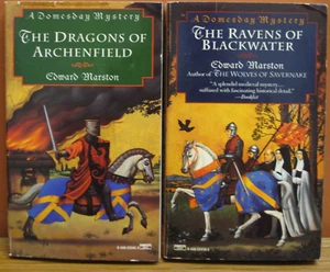 Lot 2 Edward Marston Novels - Ravens of Blackwater & Dragons of Archenfield (PB) - Picture 1 of 4
