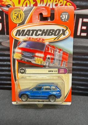 MATCHBOX TREASURE HUNT CHASE TH BMW X5 CON LOGOTIPO DEL 50 ANIVERSARIO COOL RIDES Foto 1 de 4