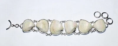 Top Abalone Shell pulseira de pedra preciosa feita à mão pulseira de joias tamanho 8 polegadas - Imagem 1 de 4