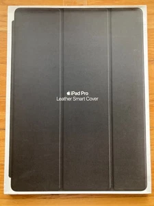 *NEW* OEM APPLE IPAD PRO 12.9" 1ST & 2ND GEN LEATHER SMART COVER MPV6ZM *BLACK* - Picture 1 of 3