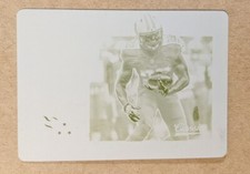 2017 PANINI CLASSICS YELLOW PRINTING PLATE DERRICK HENRY  1/1 ONE OF ONE 
