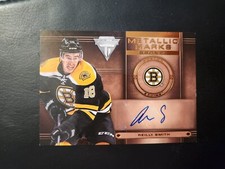 reilly smith 2013/14 PANINI TITANIUM #MM-25 METALLIC MARKS AUTO BOSTON