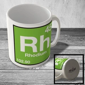 MUG_ELEM_070 (45) Rhodium - Rh - Science Mug - Picture 1 of 1