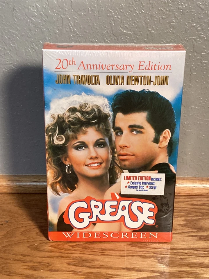 Grease (VHS, 1998, 20th Anniversary Edition, Widescreen) Brand New Sealed Movies - Image 1 of 2