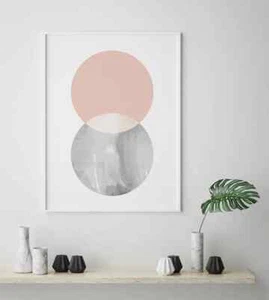 Geometric Digital Art Print Art poster Choose your Size. - Picture 1 of 2