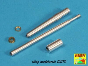 Aber 35L-143 - 1:35 105mm M-68 cañón de pistola de metal para israelí Tiran 5 variante A - Imagen 1 de 5