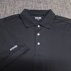 PING POLY GOLF SHIRT--L--SENSOR COOL--EXCEPTIONAL LOOK/FEEL and QUALITY