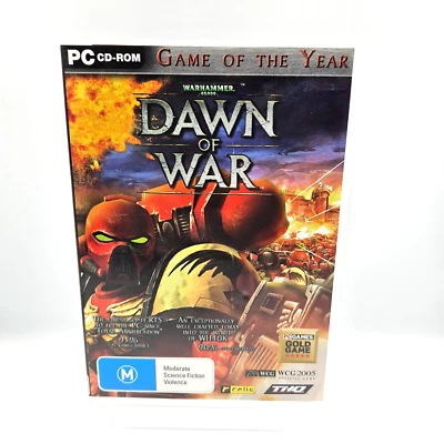 Warhammer 40,000 Dawn Of War - Game Of The Year PC CDROM (2004) With Manual - Image 1 of 4
