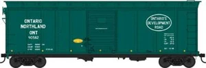 HO ONTARIO NORTHLAND RAILWAY 40' BOXCAR - BOWSER TRAINS READY TO RUN & DETAILED - Picture 1 of 1