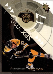2010-11 SPx Boston Bruins Hockey Card #10 Milan Lucic