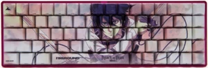 Attack on Titan AOT2 x HG Basecamp 65 Keyboard - MIKASA PC - Brand New - Picture 1 of 5