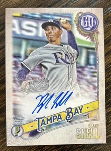 2018 Topps Gypsy Queen - Autografi #GQA-BS Blake Snell (AU) - Foto 1 di 2