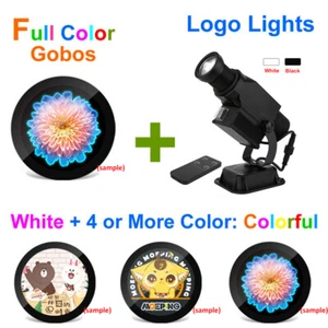 60W LED GOBO Projector IP65 Indoor Outdoor Custom Logo for Advertising AD Sign - Picture 1 of 23