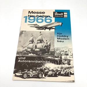 Revell Trade Fair 1966 New Products Model Kits Catalog Planes Race Cars Ships - Picture 1 of 6