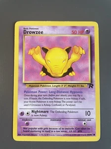 Pokemon WOTC Drowzee 54/82 Team Rocket Set - Picture 1 of 2