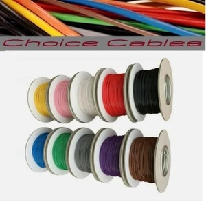 0.5mm Auto Cable 12v Thinwall Electrical Automotive Car Wire Thin wall 11 Amp - Picture 1 of 6