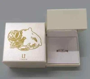 Sailor Moon Moon Kaleidoscope Ring Rhodium Coated Jewelry Silver925 From JAPAN - Picture 1 of 4