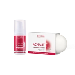 Biotrade Acnaut Set Active Cream Soap Skin Treatment Breakouts Oily Skin