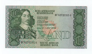 SOUTH AFRICA 10 RAND 1985 - 1990 PICK 120D LOOK SCANS - Picture 1 of 2