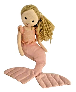 Vintage Coral Molly Jelly Cat Plush mermaid 14" (SKU# 2677) - Picture 1 of 7
