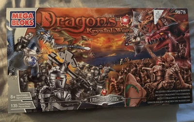 Mega Bloks Dragons Krystal Wars Ultimate Battle 9878 KOHLS Exclusive Unopened - Image 1 of 4